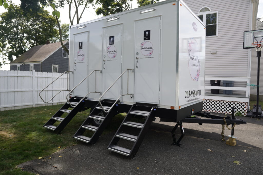 Comfort and Class Restrooms Trailers