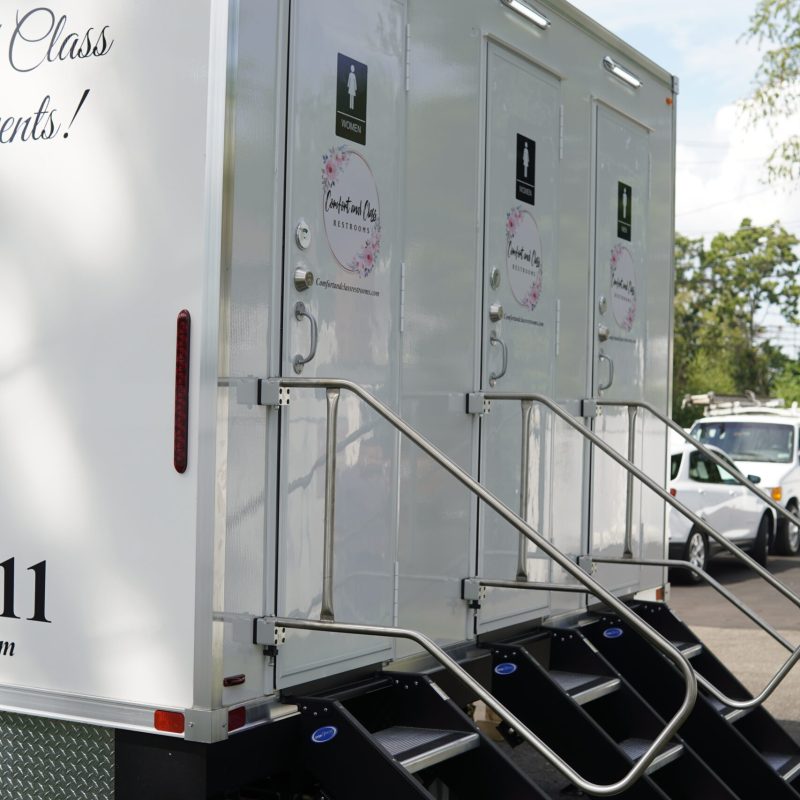 Comfort and Class Restrooms Trailers