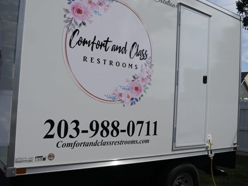 Comfort and class portable luxury trailer